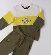 completo felpa e pantalone bambino